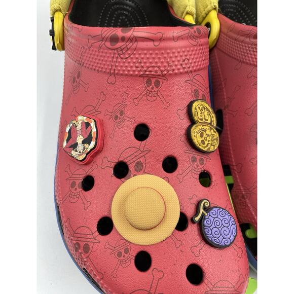 Crocs ONE PIECE Luffy Classic Clogs Multi 212125 Unisex US Men’s Size 12 main image 8